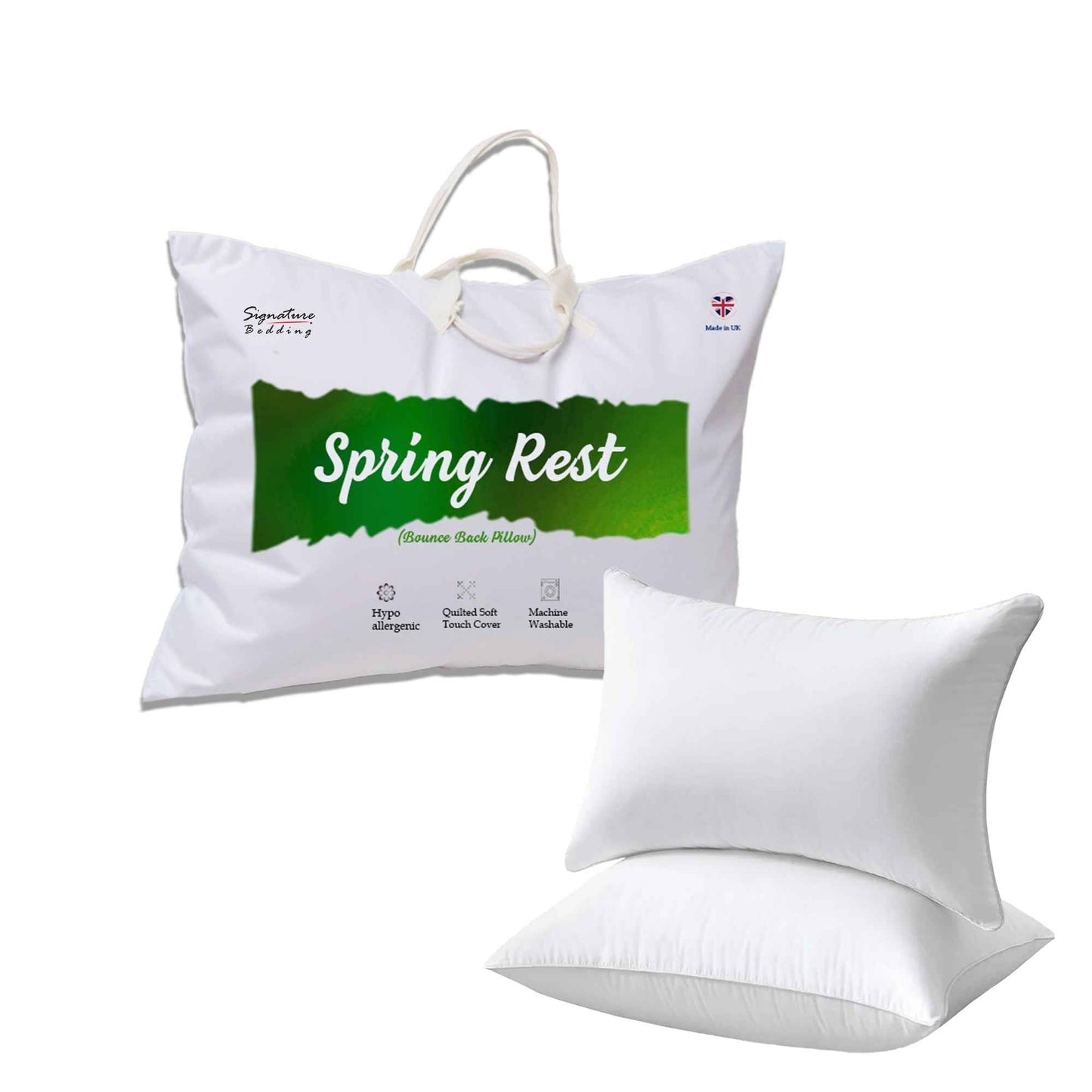 Top Bounce Back Anti Allergic Plump Pillows for Hotel Quality Sleep