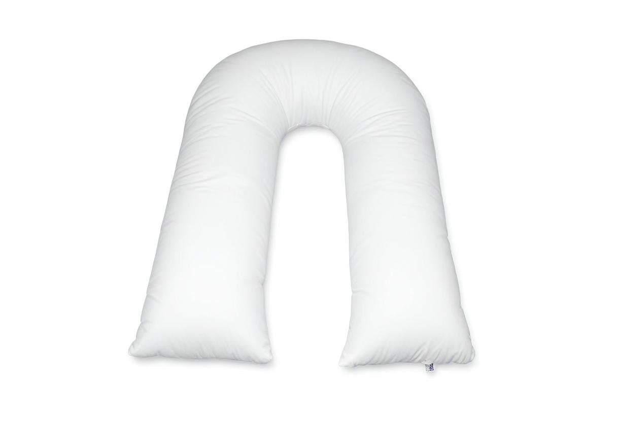 Hollowfiber U Body Pillow and Pillowcases for Orthopaedic Pregnancy Full Body Support - 12Ft