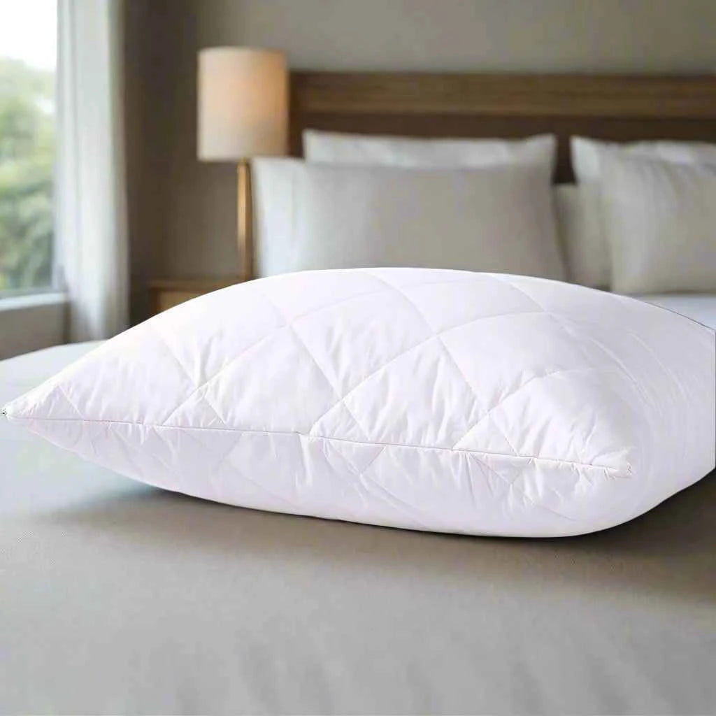 Bouncy Firm Bed Pillow for Soft Touch Quilted Cover, Hypoallergenic (Copy)