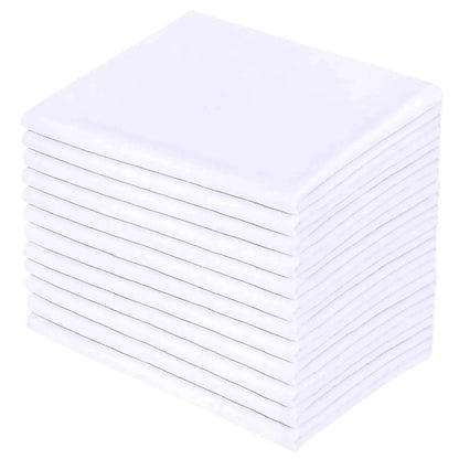 16" Extra Deep King Size Fitted Sheet - 200 Thread Count Cotton Bed Sheets in White and Cream, 100% Cotton