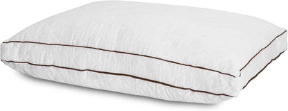 Luxury Hotel Quality Quilted Box Pillows Ultra Soft Jumbo Super Firm Deluxe Bounce Back