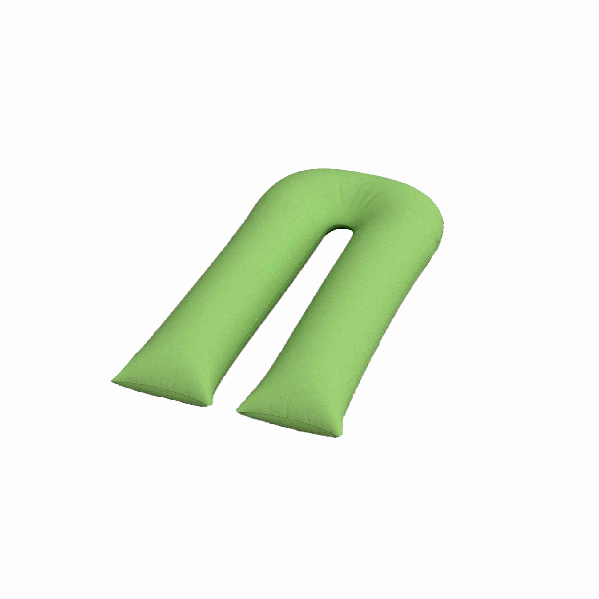 9ft U Shaped Pillows and Pillowcases for Maternity Full Body Support Pillow Green U Pillow Case