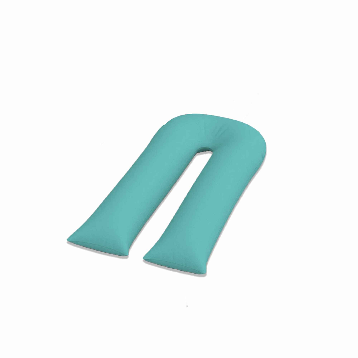 9ft U Shaped Pillows and Pillowcases for Maternity Full Body Support Pillow Blue U Pillow Case