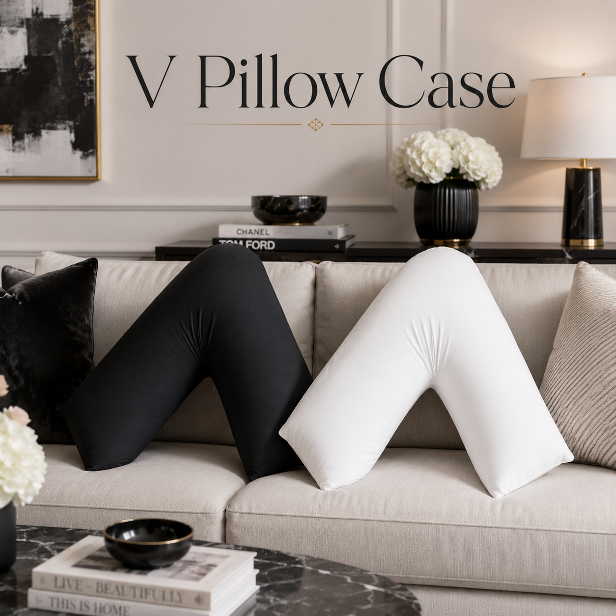 V Pillow Cases