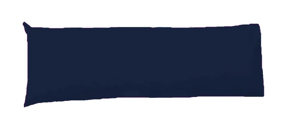 Non-Allergenic Bolster Pillow and pillows covers Long Body Support Cushion Navy