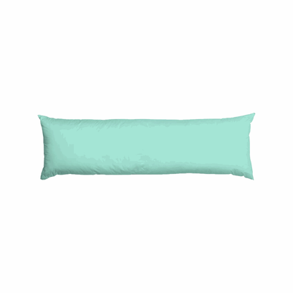 Non-Allergenic oblong Pillow Cushion Long Body Support Orthopedic Pregnancy New Blue
