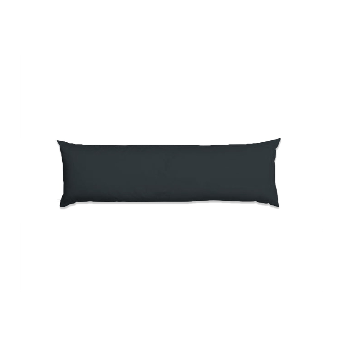 Non-Allergenic oblong Pillow Cushion Long Body Support Orthopedic Pregnancy New Charcoal