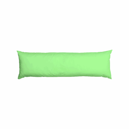 Non-Allergenic oblong Pillow Cushion Long Body Support Orthopedic Pregnancy New Green