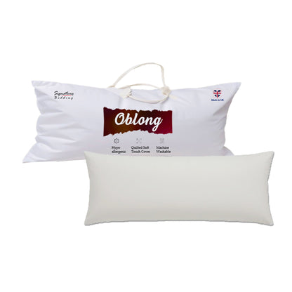 Non-Allergenic oblong Pillow Cushion Long Body Support Orthopedic Pregnancy New