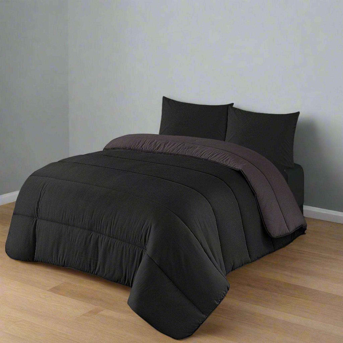 Coverless Reversible Duvet UK 13.5 Tog - All Sizes: Single, Double, King, Super King
