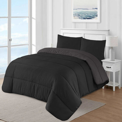 Coverless Reversible Duvet UK 13.5 Tog - All Sizes: Single, Double, King, Super King