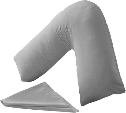 V Pillow Cases Gray