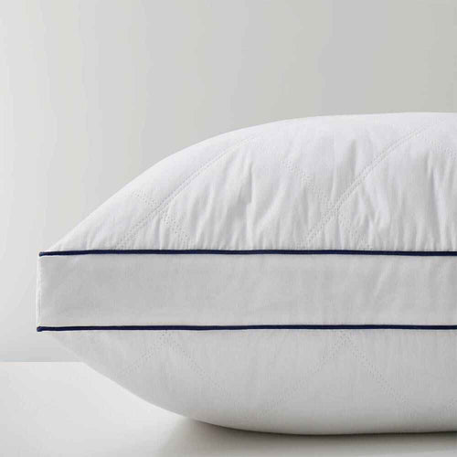 Luxury Hotel Quality Quilted Box Pillows Ultra Soft Jumbo Super Firm Deluxe Bounce Back