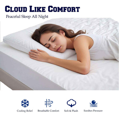 Mattress Topper 4" Inch Deep Luxury Soft Hotel Quality Microfiber 10cm Single , Double , King , Super King All Sizes