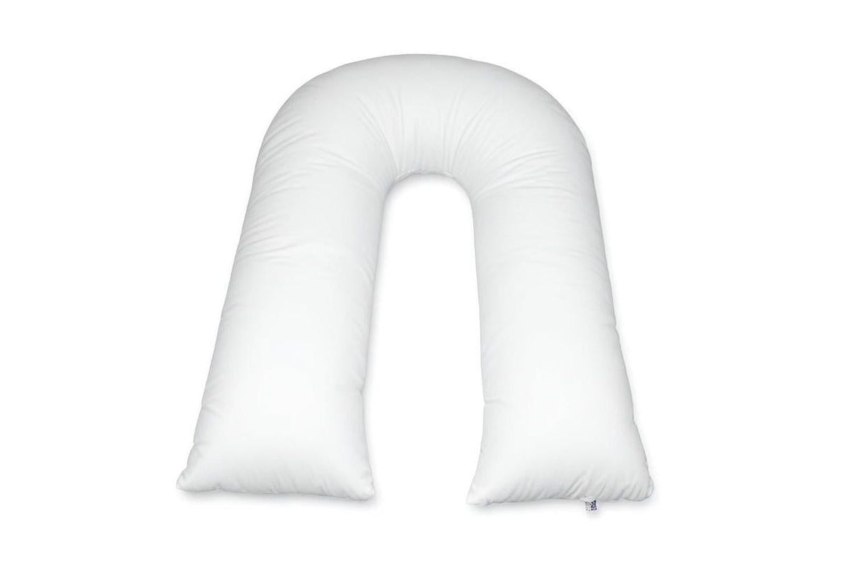 Hollowfiber U Body Pillow and Pillowcases for Orthopaedic Pregnancy Full Body Support - 12Ft