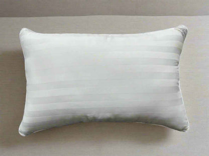 Luxury Bed Pillows - Hotel Quality Broad Stripe Soft Support Bounce Back Hollowfiber